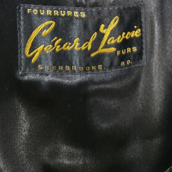 Vintage Persian Lamb Fur Coat with Mink Fur Collar Size M Luxury Perfect Conditi - Picture 14 of 17